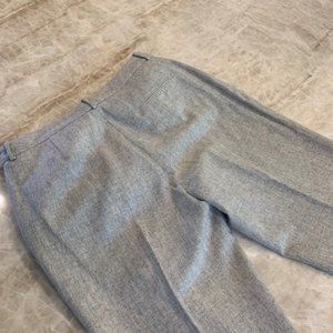 Lauren by Ralph Lauren, gray flannel wool beautiful slacks - new/no tags size 12